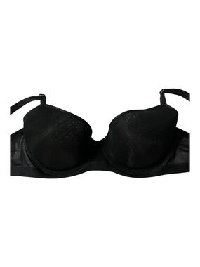 Soma Lightest Lift Smooth Demi Underwire Bra Black 36D Sheer